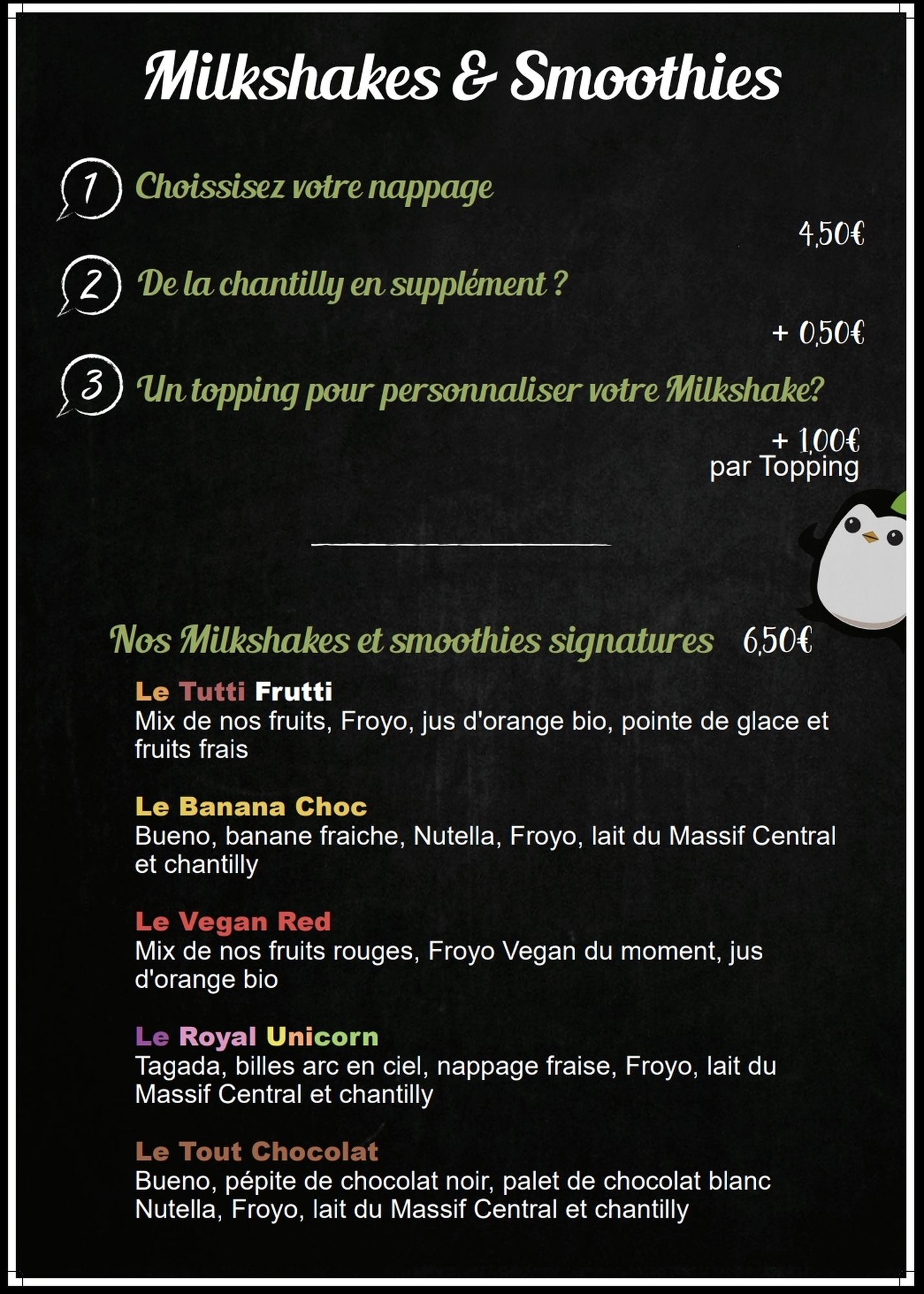 La carte La carte